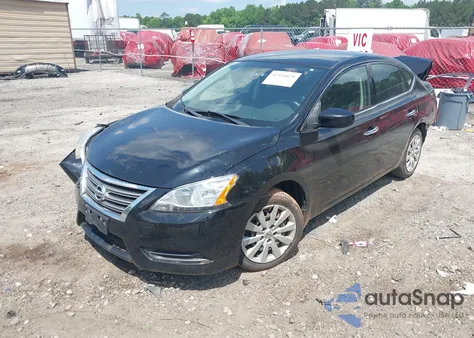 2014 Nissan Sentra Sv z USA, uszkodzony, nr VIN 3N1AB7AP4EY322577